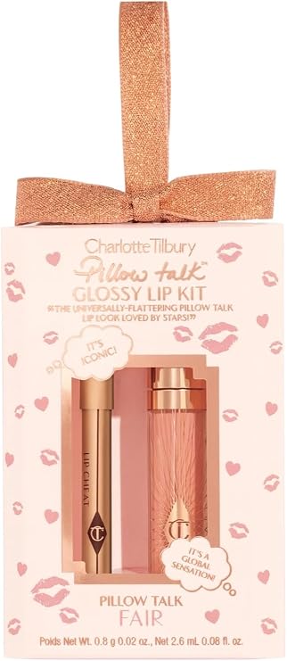 Charlotte tilbury pillow talk mini glossy lips duo - PILLOW TALK FAIR