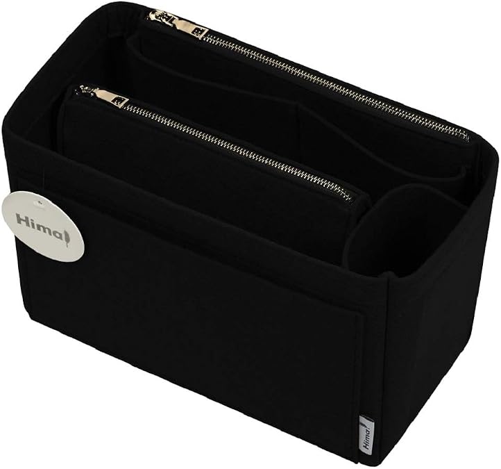 Purse Organizer Insert, Bag Organizer For Tote,Tote Organizer With Water Bottle Holder For Speedy Neverful Graceful and More