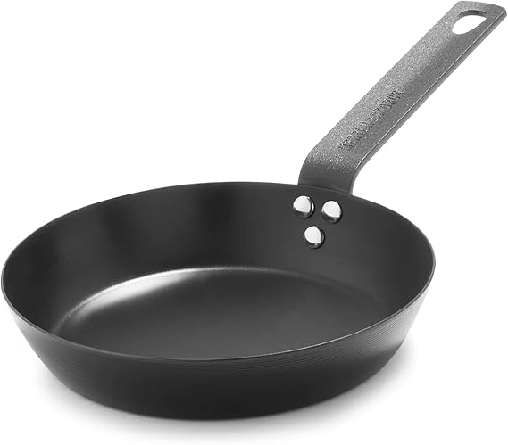 Merten & Storck 8" Pre-Seasoned Carbon Steel Frying Pan Skillet