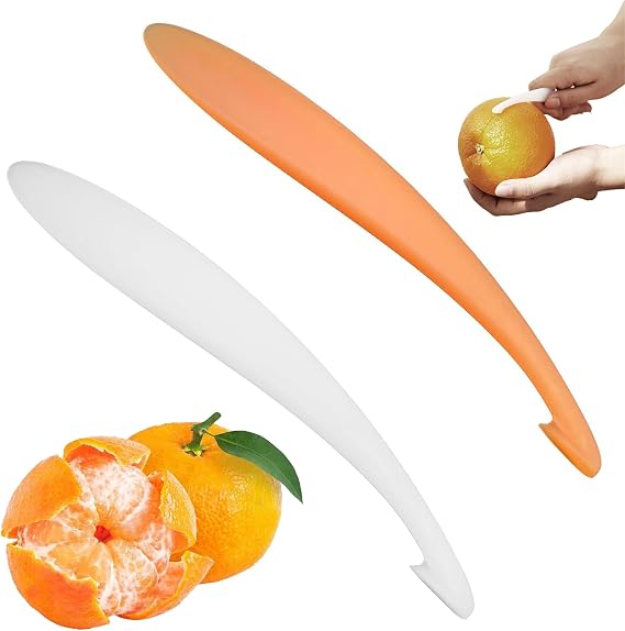 2 Pcs Orange Peeler and Orange Peeler Compact Kitchen Tool