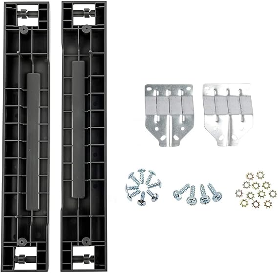 UPGRADED Lifetime Appliance SKK-8K, SKK8K Stacking Kit Compatible with Samsung Washer & Dryer - 27" Front Load Laundry