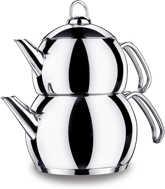 Korkmaz Chubby Teapot Set