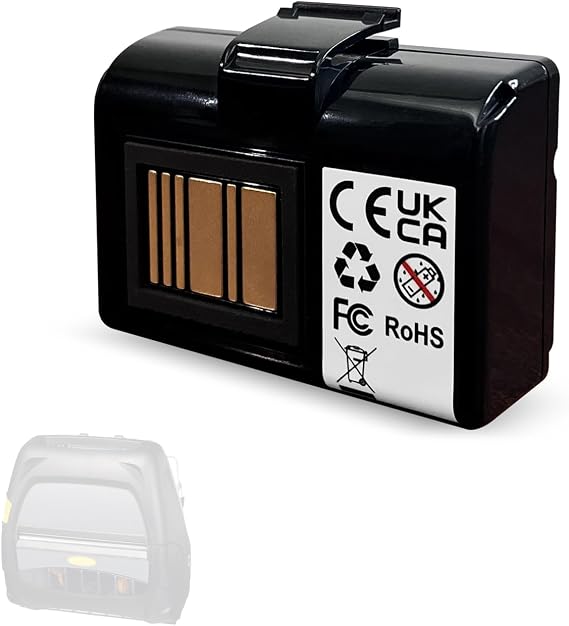 3.4Ah Battery for Zebra Printer ZQ520 ZQ521 QLN320 QLN220 QLn220HC ZR628 ZR638 ZR658 ZR668 ZQ610 ZQ620 ZQ500 ZQ510 QLn320HC, Replacement for AT16004 Battery, Lithium-Ion Battery