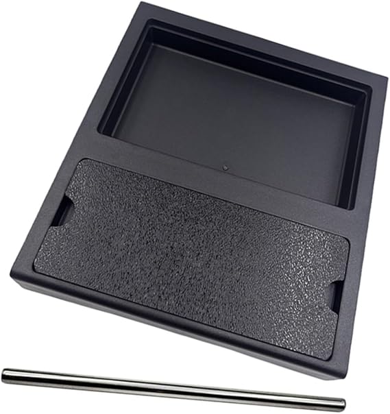 Low Profile Drip Tray Kit with 6 9 12 Bar OPV Springs for Gaggia Classic Pro RI9403 RI9480, Heat-Resistant ABS Plastic, Coffee Brewing Setup(2-piece set)