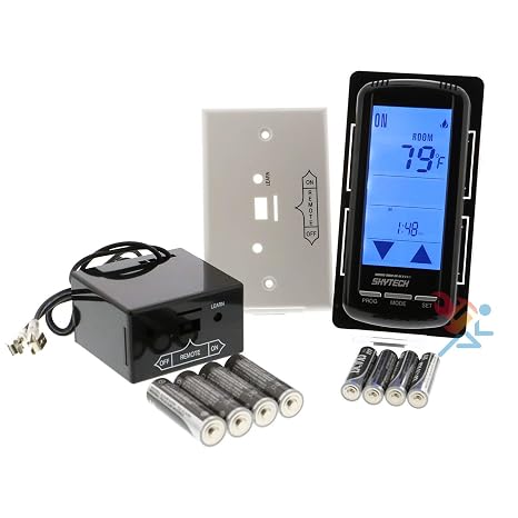 Skytech 5301P Fireplace Remote Touch Screen programmable Thermostat