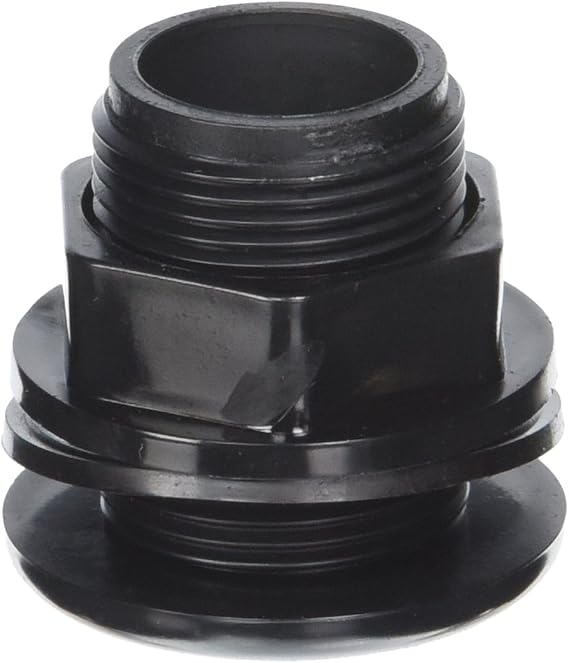 Lifegard Aquatics 1/2-Inch Slip Bulkhead Fitting