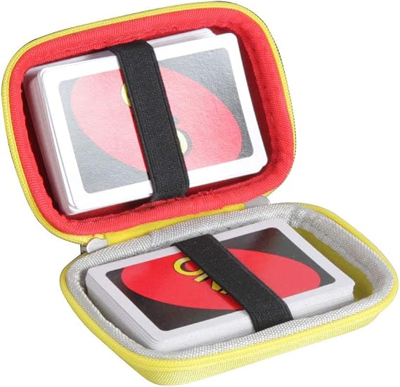 Hermitshell Hard Travel Case for Mattel Games UNO Card Game- Not Including Cards