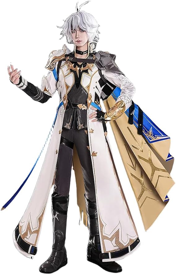 Phainon Cosplay Honkai Star Rail Costumes White Trench Coat Set Women Men Cosplay Khaslana Cosplay for Halloween Party
