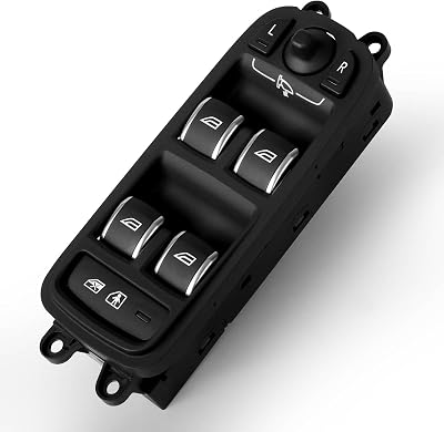 Power Window Switch Compatible with Volvo 2007-2016 S802008-2010 V702008-2016 XC70 Car Power Window Switch Control Replacement for 31453232 31376495