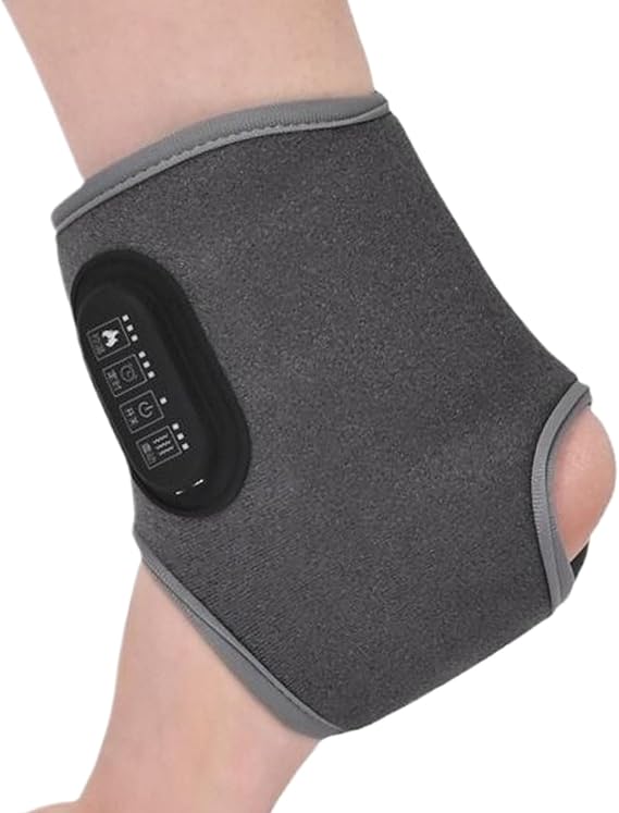 Foot Revive Massager Heel Yoga Fitness Equipment | Wireless Foot Massager With Heat And Vibration for Home Spa Beauty Fitness Exercise Travel Bed Bath Heel Recovery Relaxation