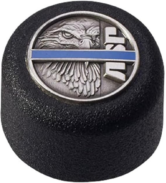 ASP F-Series Band Cap, Friction-Baton Handle, Tactical Baton Accessories, Blue Line Logo
