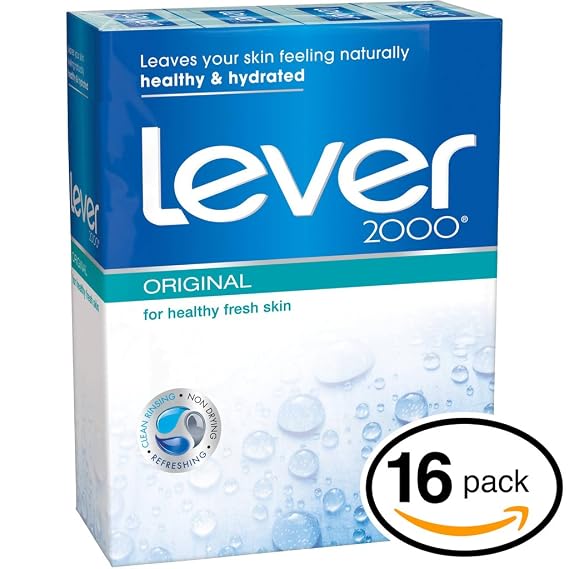 Lever 2000 Bar Soap, Original (4 Ounce, 16 ct.)
