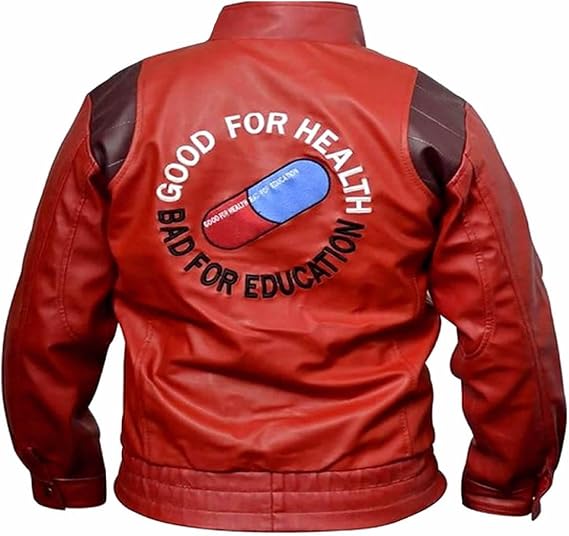 Classyak Men's Fashion Leather Jacket Capsule Embroidered