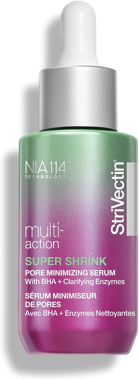 StriVectin Super Shrink Pore Minimizing Serum for clogged pores and blackheads tightening brightening skin texture
