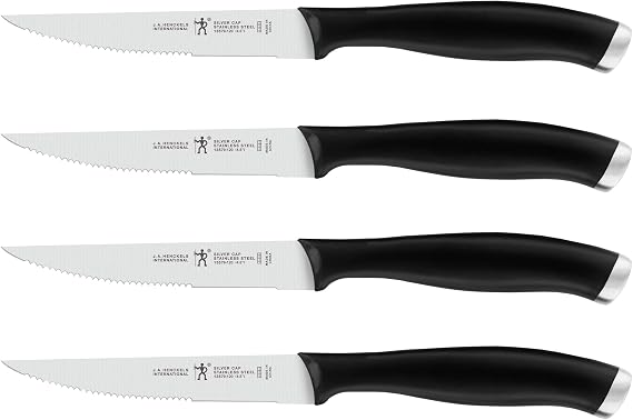 HENCKELS Silvercap 4-pc Steak Knife Set, Stainless Steel