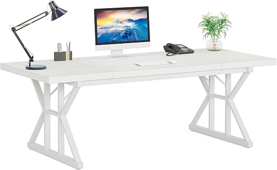 LITTLE TREE Computer Desk, White