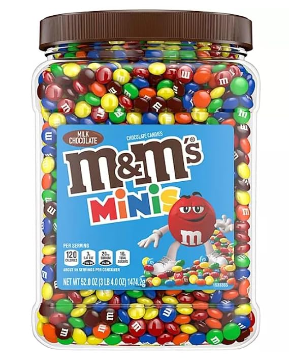 M&M Bulk Chocolate Candy Variety Packs (Bucket)