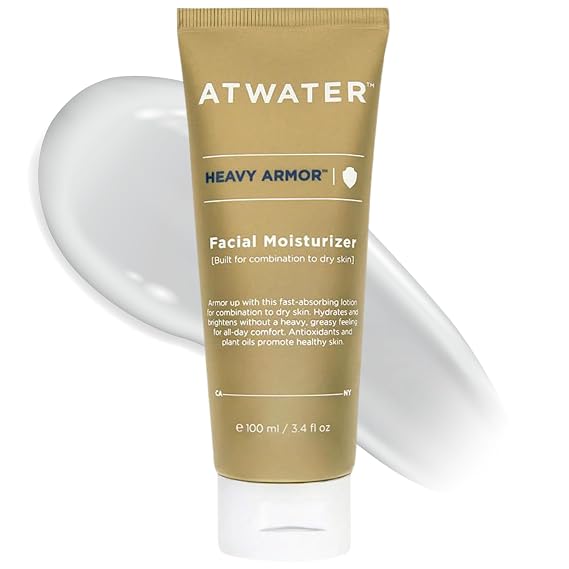 ATWATER Men's Intensive Face Moisturizer for Dry Skin, 3.4 oz