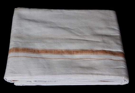 100% Cotton Handloom South Indian Traditional Men's Dress Veshti/ Dhoti/ Lungi
