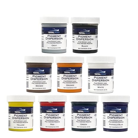 TotalBoat Pigment Dispersion Kit for Tinting Epoxy Resin & Gelcoat