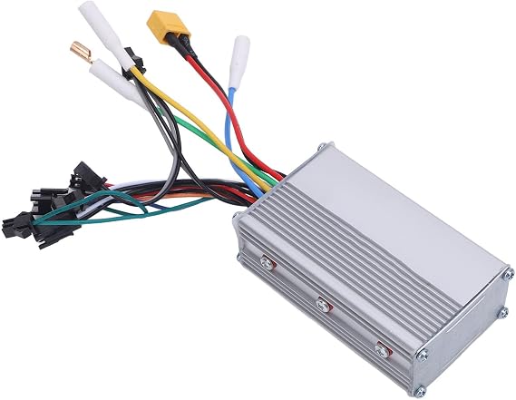 52V 25A 1200W High Performance Dual Drive Controller for Electric Bike Scooter Conversion, Stability, Aluminum Alloy Material