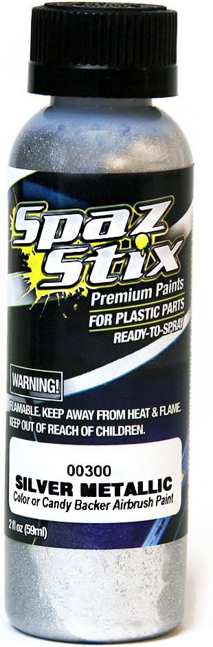 Metallic Silver/Candy Backer Airbrush Paint 2oz