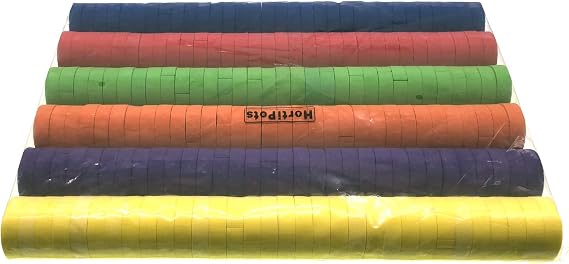 Cloning Collars 2 Inch, 2 Neoprene Inserts for Net Pots and Cloning Machines, Color-Mixed (192 Pack)