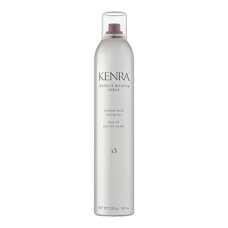 Kenra Professional Perfect Medium Spray 13 | Provides Styling Control Without Stiffness | Medium Hold | Fast-Drying Formulation | High Shine Finish | All Hair Types