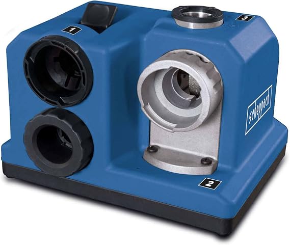 Scheppach Drill Sharpener DBS800 | Power 80W | with diamond whetstone | grinding wheel diameter 79 mm | rotation speed 4200 rpm | Tip angle 118