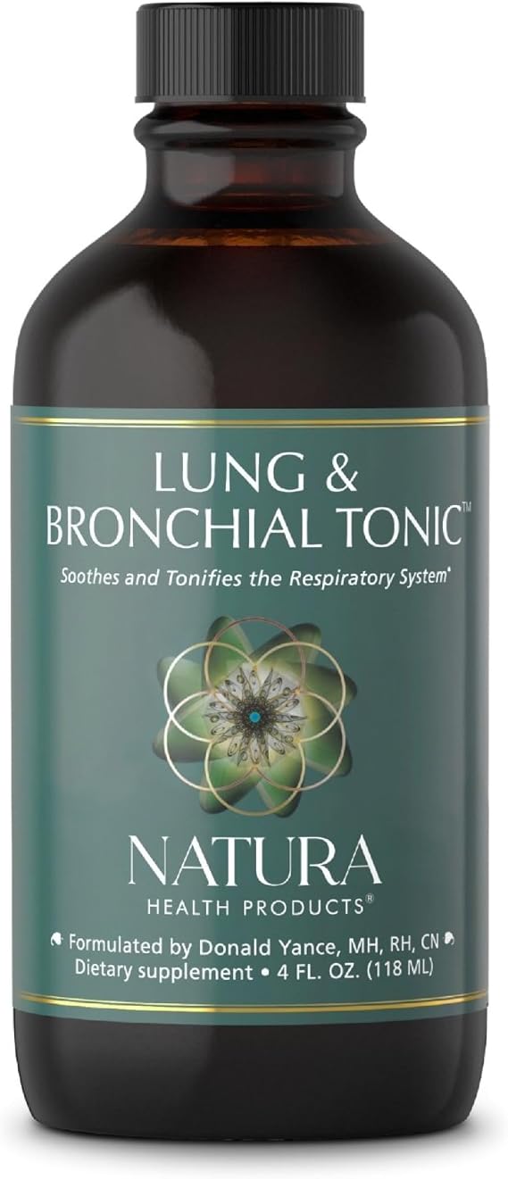 Natura Health Products Lung & Bronchial Tonic Mullein Leaf Drops 4 fl oz