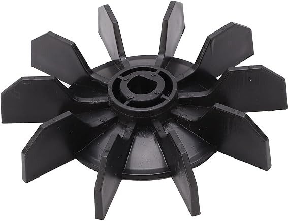 Air Compressor Fan 14mm Shaft Plastic Direct on Line Fan Blade Replacement Accessory for Air Compressor