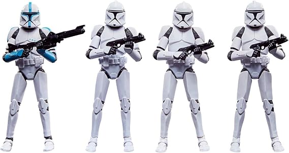 Hasbro Star Wars Vintage Collection Phase I Clone Trooper Action Figure Set