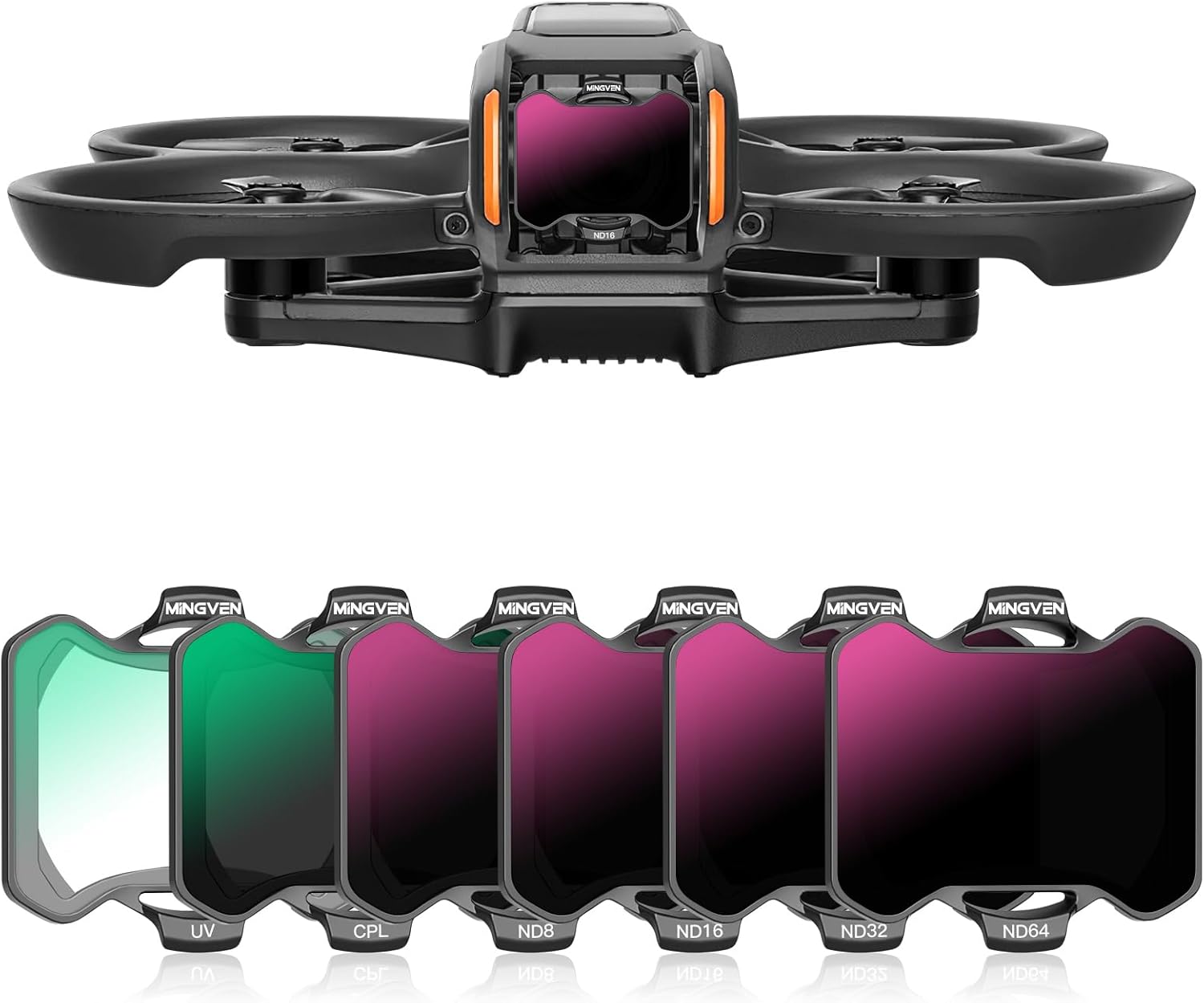 Avata 2 ND Filters, UV  CPL  ND Filters Set Camera Lens for DJI Avata 2 Drone Accessories - 6 Pack CPL, UV, ND8, ND16, ND32, ND64