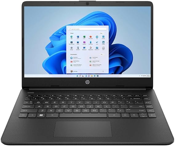HP Laptop | 14-FQ100 | 14" 1366 x 768 Touchscreen LED-Backlit | AMD Ryzen 7 5700U 8-Core | 32GB DDR4 | 2TB SSD | Windows 11 Home | Wi-Fi 5 - Bluetooth 5-720p HD Camera - Black