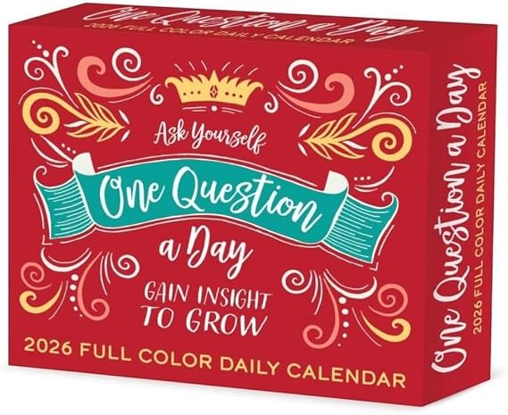 Willow Creek Press, One Question A Day 2026 Desk Calendar