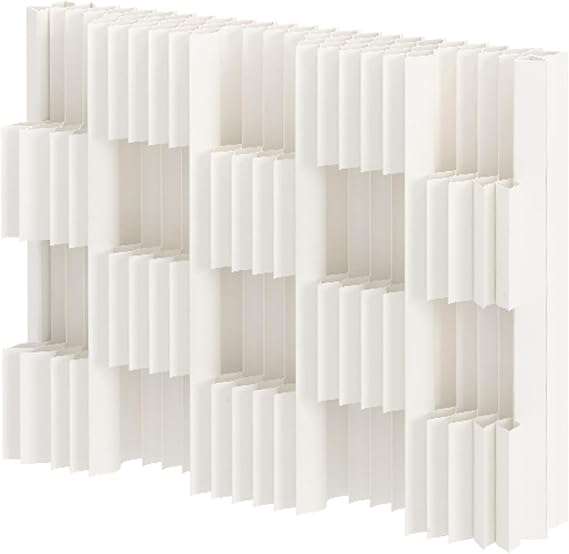 Paper Decorative Room Deviders, Portable Temporary Retractable Accordion Wall Divider, Room Partitions and Dividers Freestanding, Modern Folding Room Divider Screens for Event Backdrops