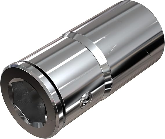 1/4" Square to 1/4" Hex Bit Holder Socket, Compatible with WelderElite Rivet Nut Drill Adapter Kit
