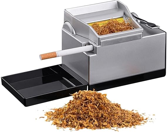 Electric Cigarette Rolling Machine, 8.0 Fully Automatic Cigarette Rolling Machine with Cigarette Case