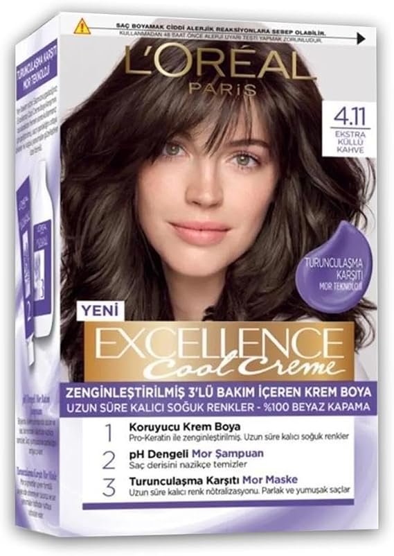 L'Oréal Paris EXCELLENCE COOL 4.11 EXTRA ASH COFFEE