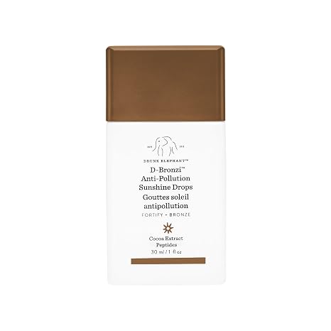 Drunk Elephant D-Bronzi Sunshine Drops - Bronzing Color Serum Drops - Clean Clinical Skincare - Cruelty-Free - Dermatologist-Tested - Free of Essential Oils, Silicones, and Fragrance