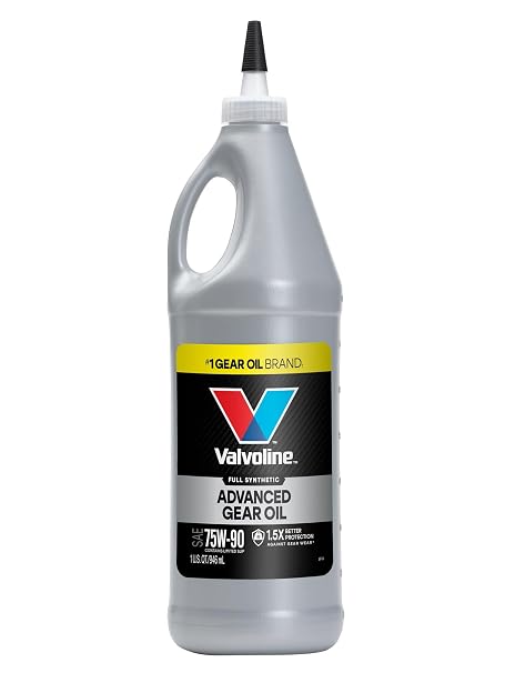 Valvoline SynPower SAE 75W-90 Full Synthetic Gear Oil 1 QT