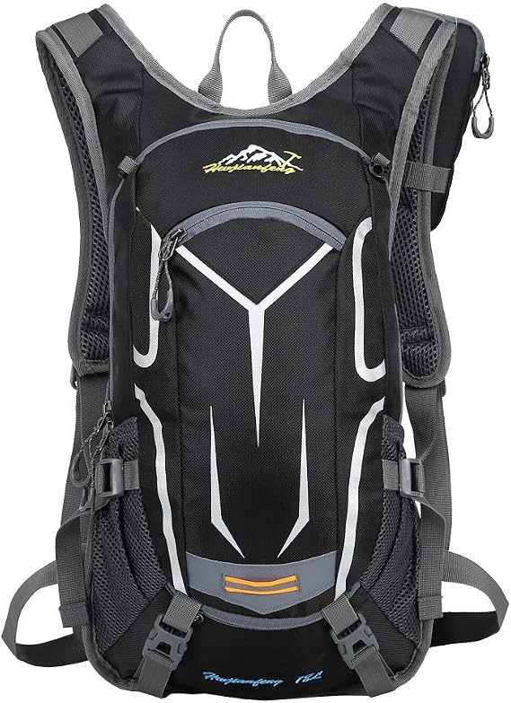 Hebetag Cycling Backpack Mountain Bike Rucksack for Men Women Travel Outdoor Sports Motorcycle Bicycle Riding Hiking Camping Nylon Daypack Handbag Pouch