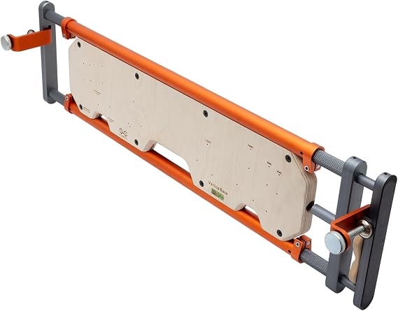 YY Vertical - VerticalBase, el soporte ideal para tablas de agarre, instalación en el marco de la puerta, para entrenar en casa o en interiores (no se incluye tabla de agarre) Diseño innovador
