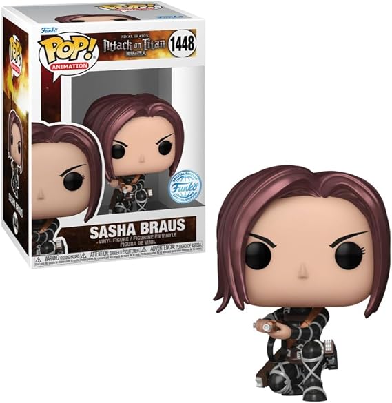 Pop! Attack on Titan - Sasha Braus Metallic Special Edition