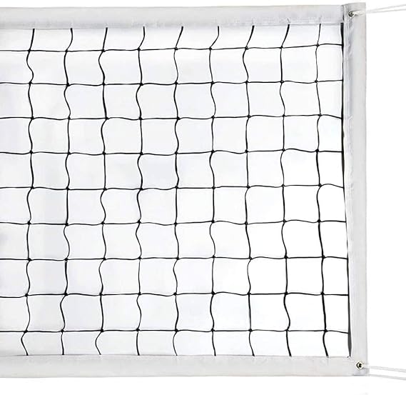Volleyball Nets, Professional Volleyball Net, Portable Volleyball Replacement Net for Backyard Schoolyard Sports Beach Swimming Pool, Indoor/Outdoor Volleyball Net Set, 32FTX3FT, Poles Not Included