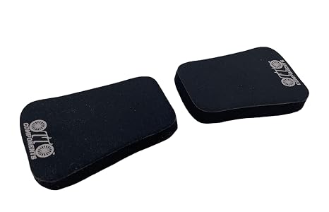 Vision Tech Trimax O-Pads Replacement Aerobar Arm Pads with Velcro for Triathlon & Time Trial Bikes