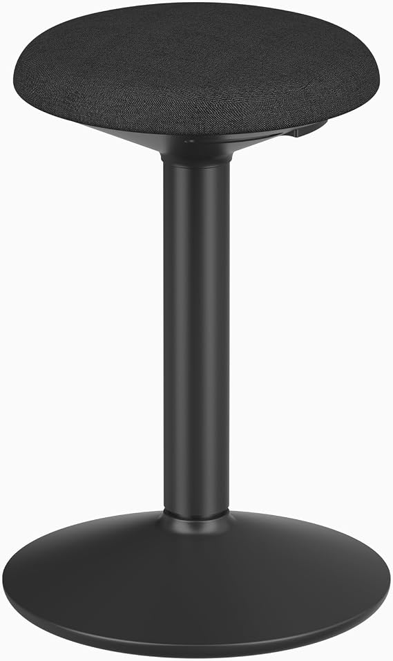 Desky Sit Stand Motion Stool Black