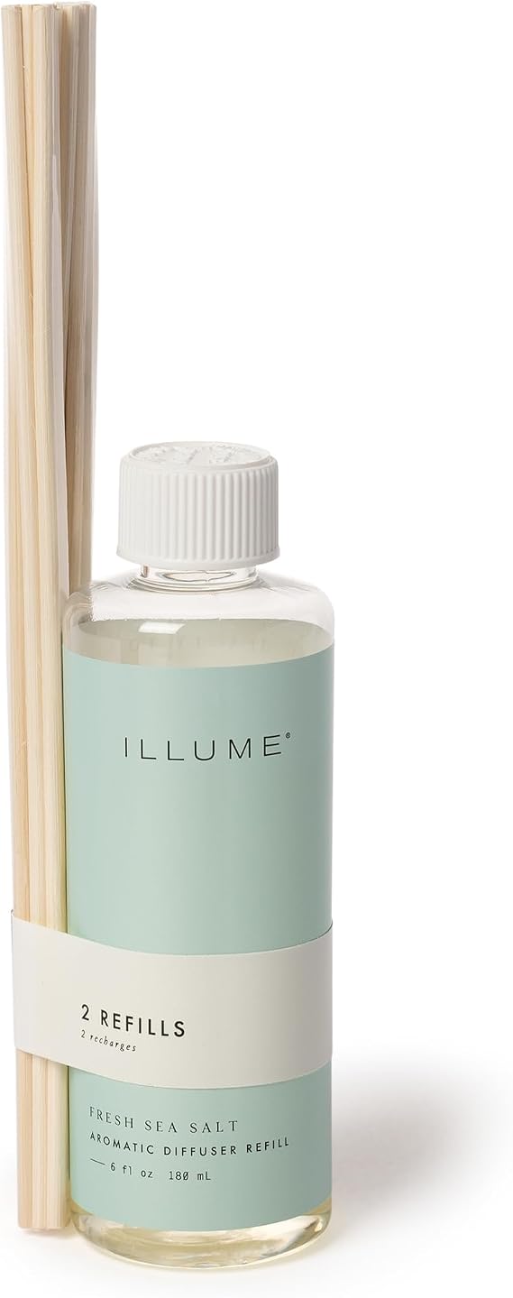 Illume Beautifully Done Essentials Fresh Sea Salt Aromatic, Diffuser Refill
