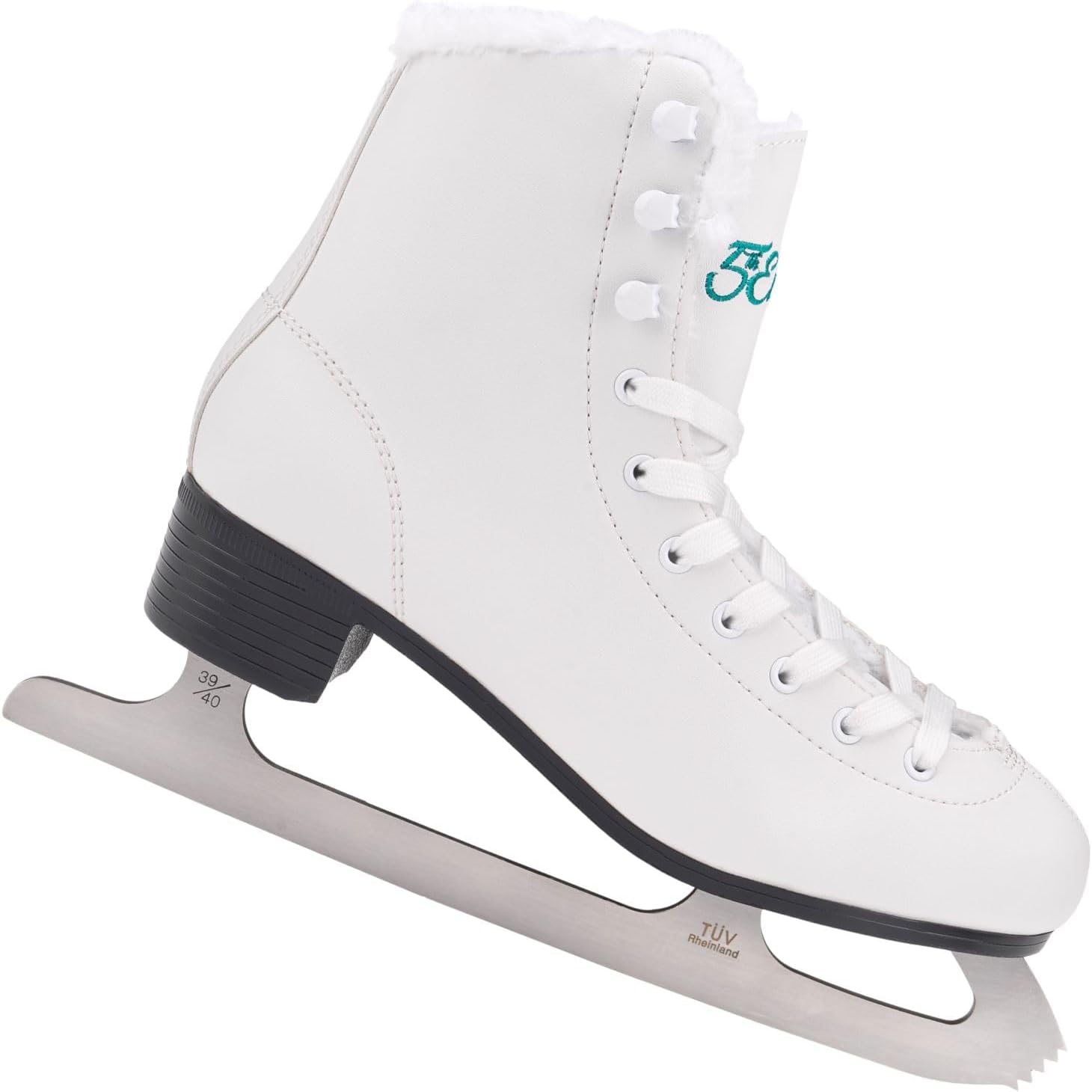 5th Element Grace Ice Skates for Women - Comfortable Figure Skates with Soft Fleece Lining - Stylish Women's Ice Skating Shoes