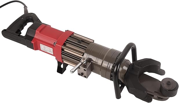 1200W Electric Hydraulic Rebar Bender Tool, Bending up to 7/8 inch #7 22mm Rebar, Bending Angle 0 To 90, 110V Portable Hand Held Bender Machine for Rod Steel Bar with Metal Storage Box